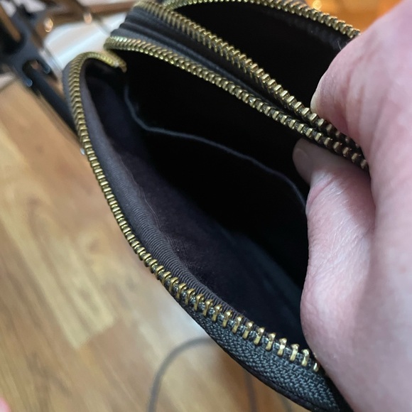 Coach Animal Print Crossbody Bag - Black, Brown, and Cream - Picture 7 of 10